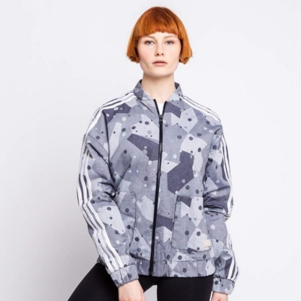 Adidas Originals Regista Camo Bomber Track Jacket - Picture 5 of 6